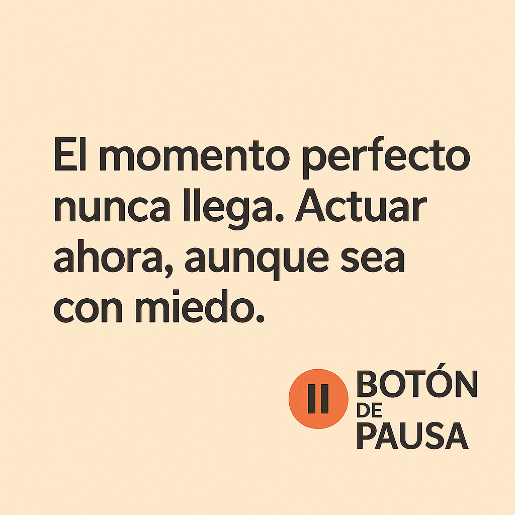 El tiempo (o la excusa perfecta que nos&nbsp;contamos)